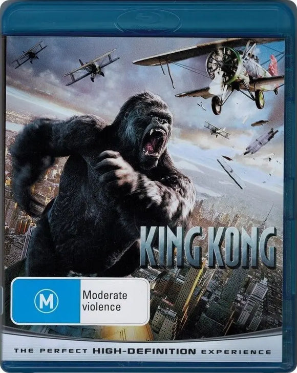 King Kong (Blu-Ray) New & Sealed - Region B - All Elite DVDs