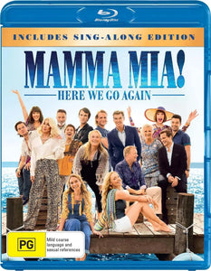 Mamma Mia! Here We Go Again (Blu-Ray) New & Sealed - Region B - All Elite DVDs