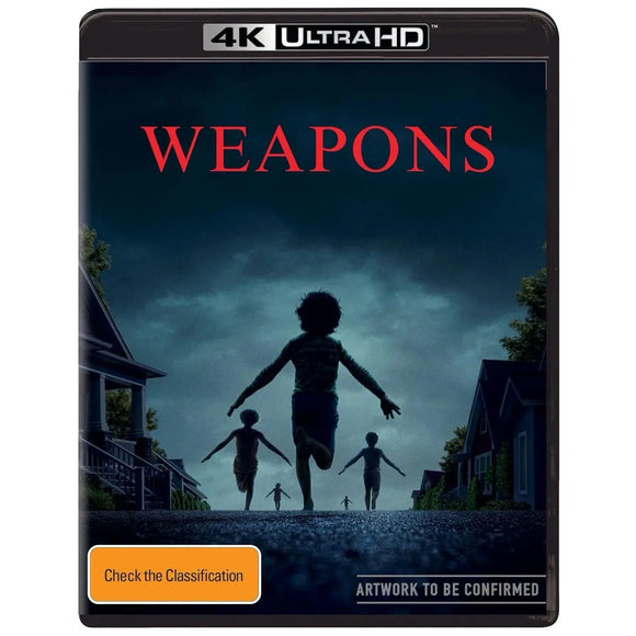 Weapons (4K-UHD) Pre-Order - Release Date (TBA) - All Elite DVDs