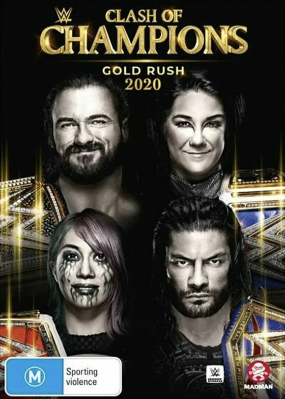 WWE - Clash Of The Champions 2020 (DVD) New & Sealed - Region 4 - All Elite DVDs