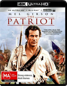 The Patriot (4K-UHD/Blu-Ray)New & Sealed - Region Free - All Elite DVDs