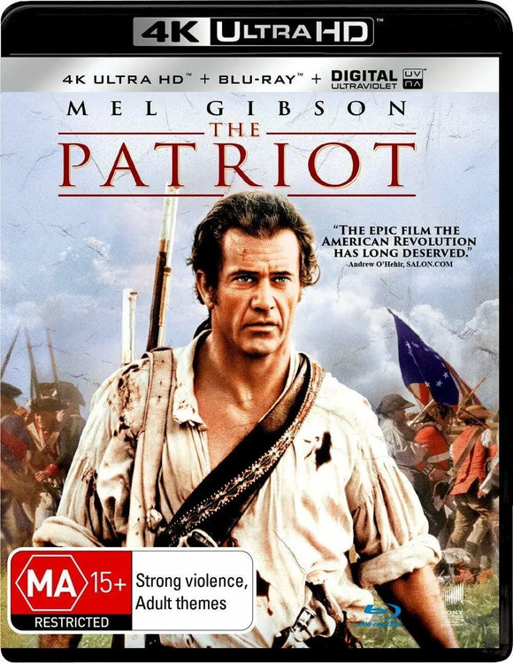 The Patriot (4K-UHD/Blu-Ray)New & Sealed - Region Free - All Elite DVDs