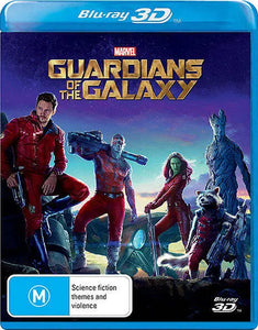 Guardians Of The Galaxy Vol.1 3D (Blu-Ray) New & Sealed - Region B - All Elite DVDs