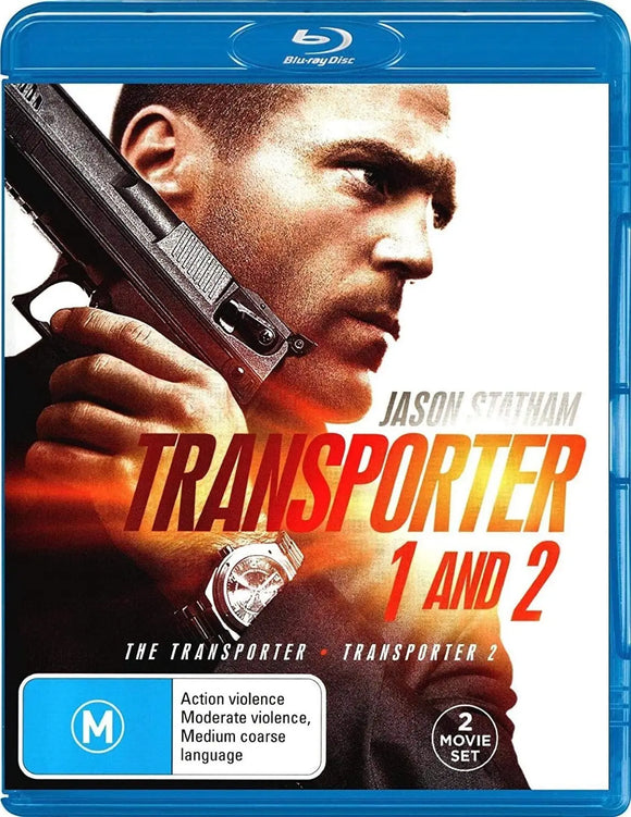 The Transporter 1 & 2 (Blu-Ray) New & Sealed - Region B - All Elite DVDs