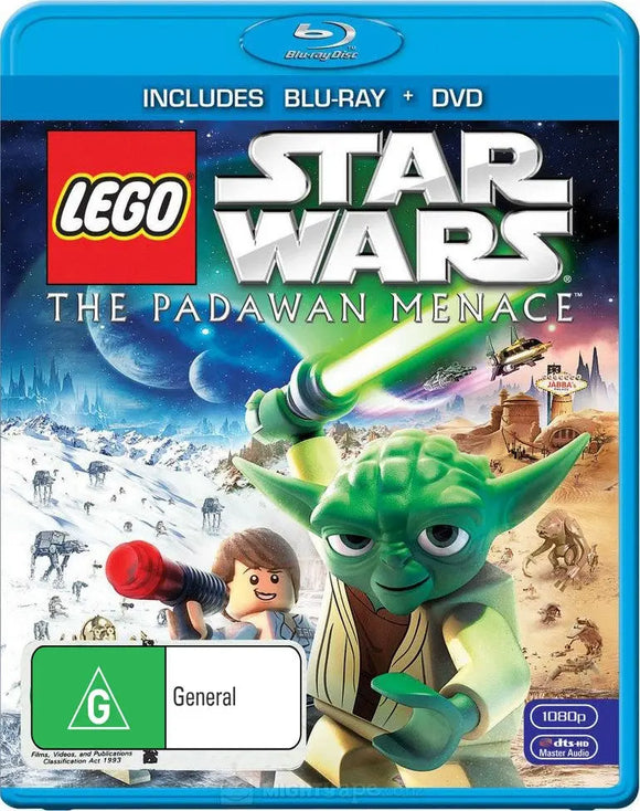 Lego Star Wars - The Padwan Menace (Blu-Ray) New & Sealed - Region B - All Elite DVDs