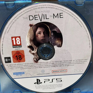 The Devil In Me (PS5 Game) Mint Condition - No Case - All Elite DVDs