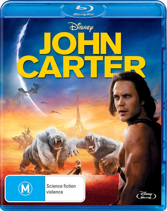 John Carter (Blu-Ray) New & Sealed - Region B - All Elite DVDs