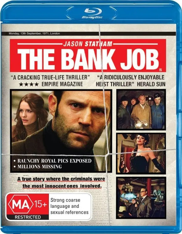 The Bank Job (Blu-Ray) New & Sealed - Region B - All Elite DVDs