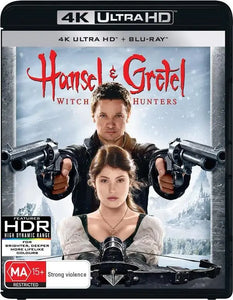 Hansel & Gretel Witch Hunters (4K UHD + Blu-Ray) New & Sealed - All Elite DVDs