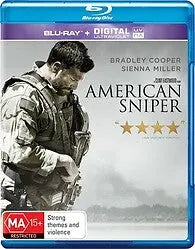 American Sniper (Blu-Ray) New & Sealed - Region B - All Elite DVDs