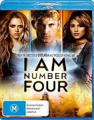 I Am Number Four (Blu-Ray) New & Sealed - Region B - All Elite DVDs