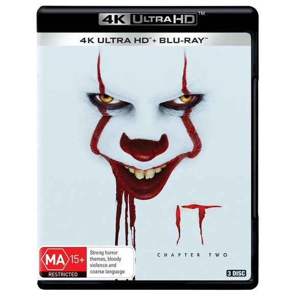 IT: Chapter Two (4K UHD + Blu-Ray) Brand New & Sealed - Region B - All Elite DVDs