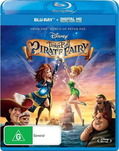 Tinker Bell - Pirate Fairy (Blu-Ray) New & Sealed - Region B - All Elite DVDs
