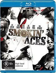 Smokin Aces (Blu-Ray) New & Sealed - Region B - All Elite DVDs