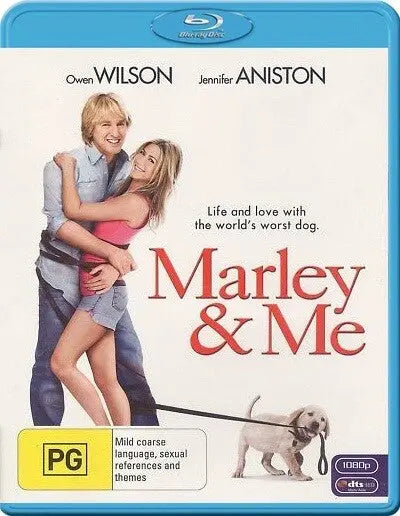 Marley & Me (Blu-Ray) Brand New & Sealed - Region B - All Elite DVDs