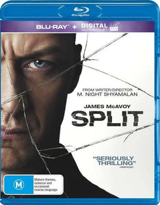 Split (Blu-Ray) New & Sealed - Region B - All Elite DVDs