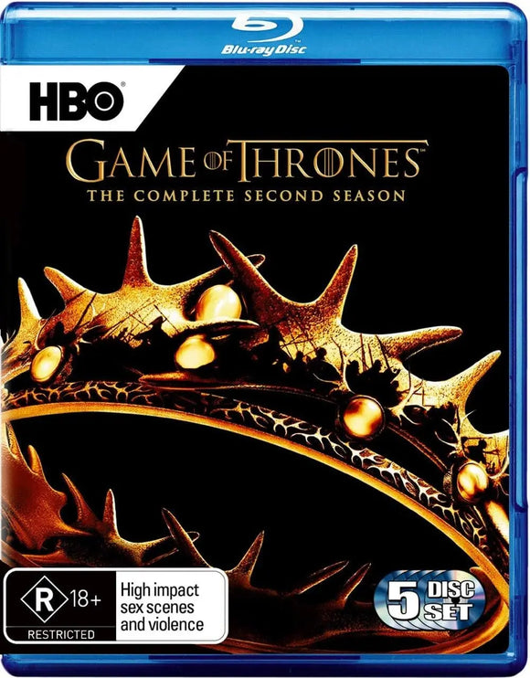 Game Of Thrones - Season 2 (Blu-Ray) New & Sealed - Region B - All Elite DVDs