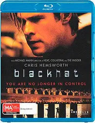 Blackhat (Blu-Ray) New & Sealed - Reg B - All Elite DVDs
