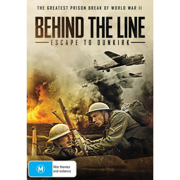 Behind the line - Escape To Dunkirk (DVD) Brand New & Sealed - Reg 4 - All Elite DVDs