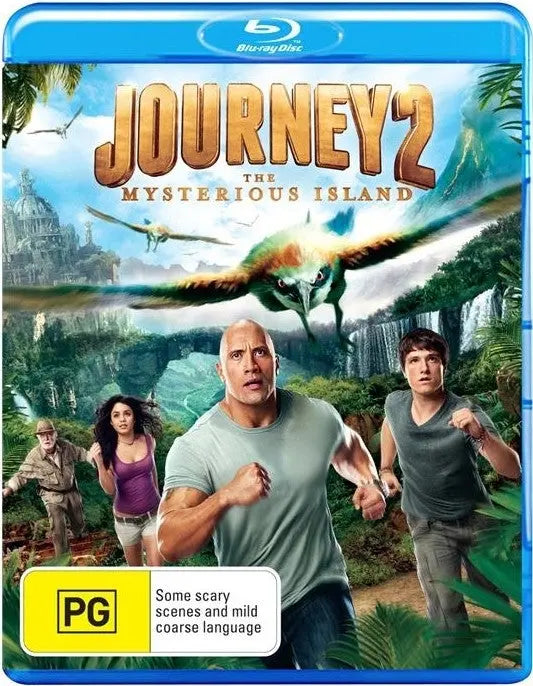 Journey 2 : The Mysterious Island (Blu-Ray) New & Sealed - Region B - All Elite DVDs