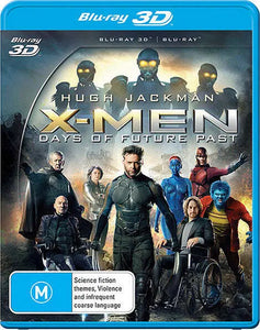 X-Men - Days Of Future Past 3D (Blu-Ray) New & Sealed - Region B - All Elite DVDs