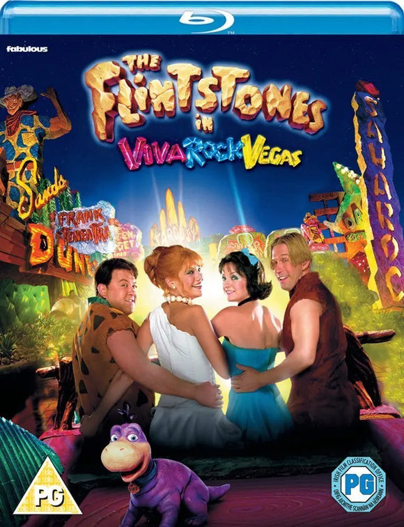 The Flintstones In Viva Rock Vegas (Blu-Ray) New & Sealed - Region B - All Elite DVDs
