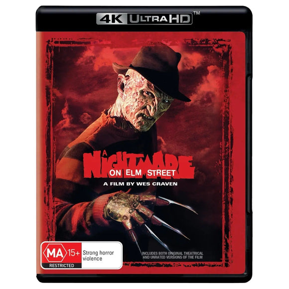 A Nightmare On Elm Street (4K-UHD) Brand New & Sealed - Region Free - All Elite DVDs
