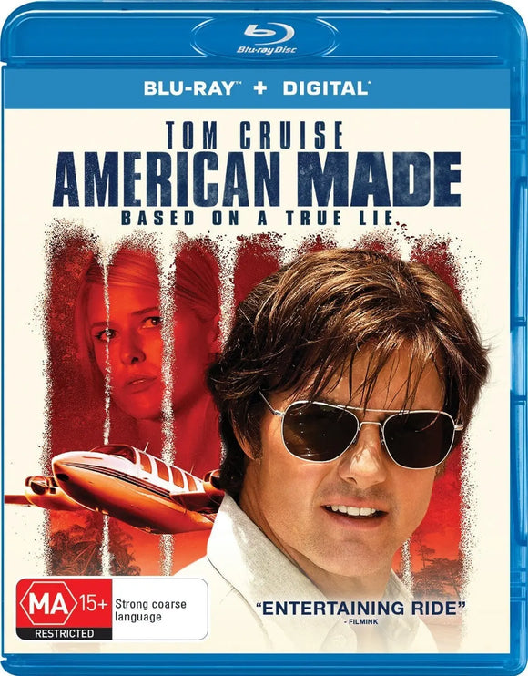 American Made (Blu-Ray) New & Sealed - Region B - All Elite DVDs
