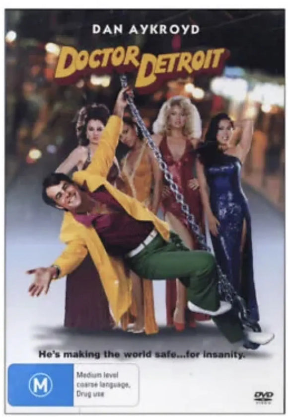Doctor Detroit : Dan Aykroyd ( DVD, Region 4 ) Brand New & Sealed - All Elite DVDs