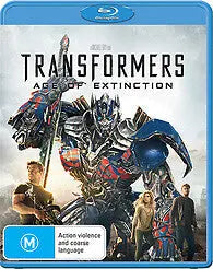 Transformers : Age Of Extinction (Blu-Ray) New & Sealed - Region B - All Elite DVDs