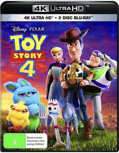 Toy Story 4 (4K UHD + Blu-Ray) Brand New & Sealed - Region B - All Elite DVDs