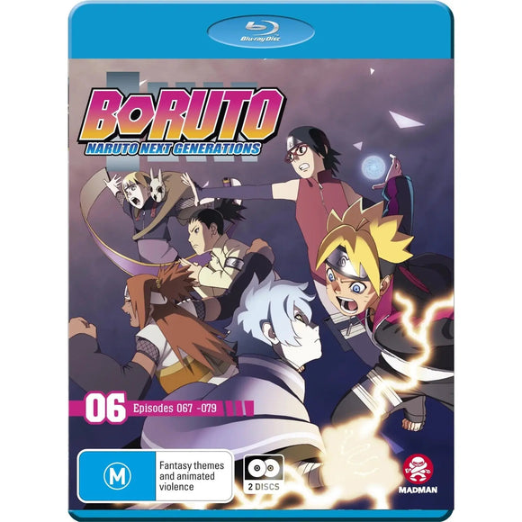 Boruto: Naruto Next Generations - Part 6 (Blu-Ray) Brand New & Sealed - Region B - All Elite DVDs