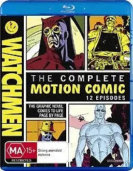 Watchmen : The Complete Motion Comic (Blu-Ray) New & Sealed - Region B - All Elite DVDs