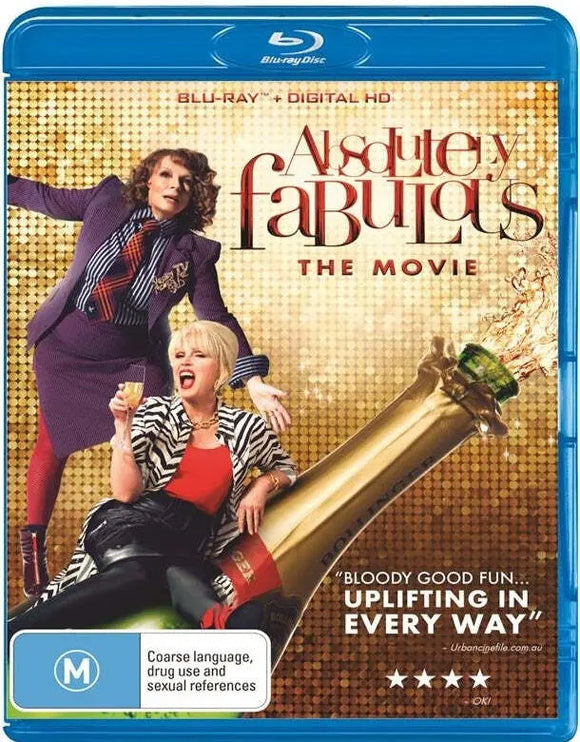 Absolutley Fabulous - The Movie (Blu-Ray) New & Sealed - Region B - All Elite DVDs
