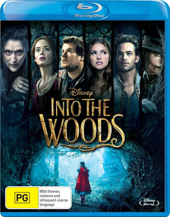 Into The Woods (Blu-Ray) New & Sealed - Region B - All Elite DVDs