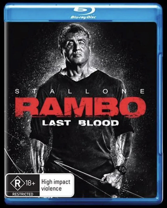 Rambo - Last Blood (Blu-Ray) Brand New & Sealed - Region B - All Elite DVDs