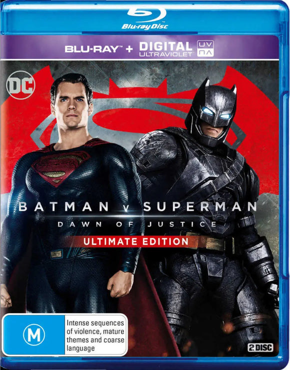 Batman Vs Superman - Dawn Of Justice (Blu-Ray) New & Sealed - Region B - All Elite DVDs