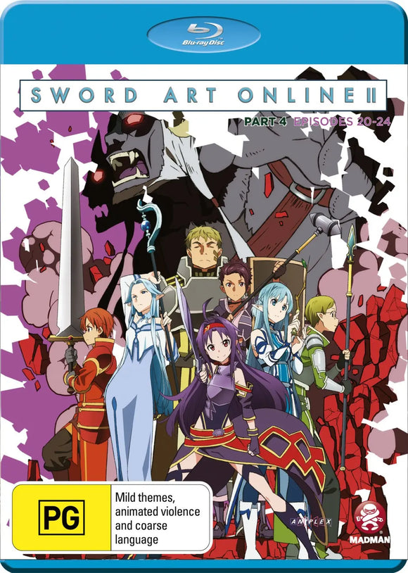 Sword Art Online : Part 1 (Blu-Ray) New & Sealed - Region B - All Elite DVDs