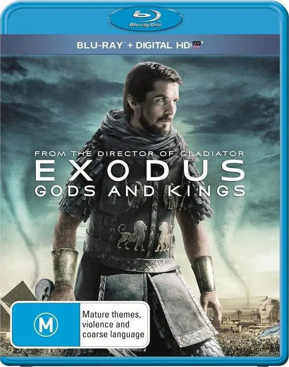Exodus - Gods And Kings (Blu-Ray) Brand New & Sealed - Region B - All Elite DVDs