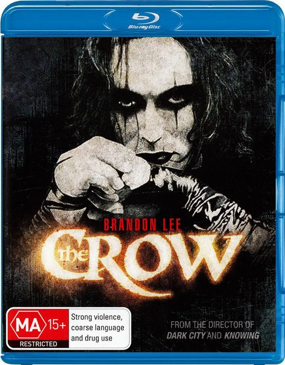 The Crow (Blu-Ray) Brand New & Sealed - Region B - All Elite DVDs