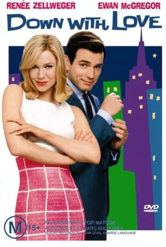 Down With Love (DVD) Brand New & Sealed - Region 4 - All Elite DVDs