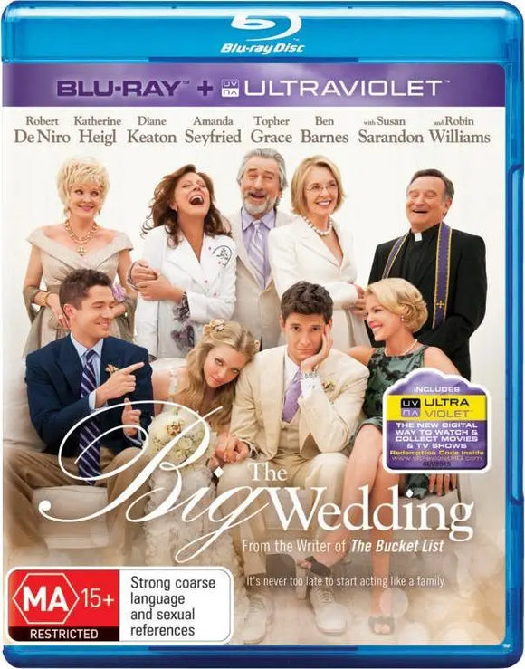 The Big Wedding (Blu-Ray) New & Sealed - Region B - All Elite DVDs