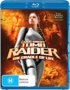 Lara Croft Tomb Raider : The Cradle Of Life (Blu-Ray) New & Sealed - Region B - All Elite DVDs