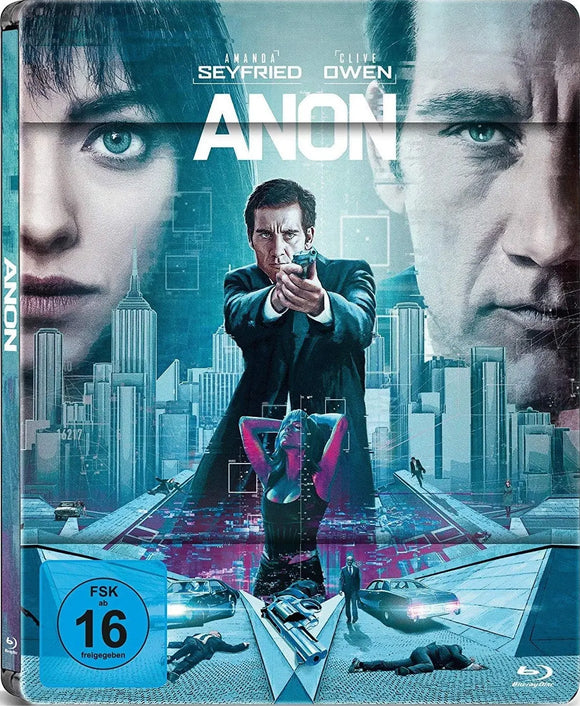 Anon (Steelbook (Blu-Ray) New & Sealed - Region B - All Elite DVDs
