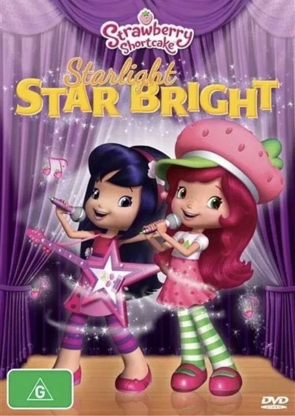 Strawberry Shortcake - Starlight Star Bright (DVD) New. & Sealed - Region 4 - All Elite DVDs