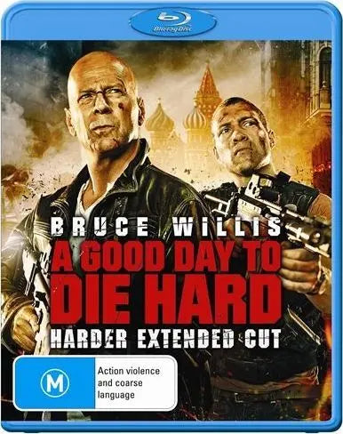 A Good Day To Die Hard - Harder Extended Hard (Blu-Ray) New & Sealed - Region B - All Elite DVDs