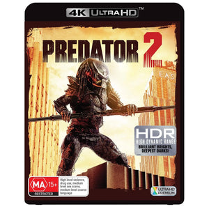 Predator 2(4K-UHD)New & Sealed - Region Free - All Elite DVDs