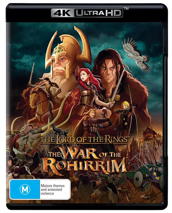 Lord Of The Rings - The War Of The Rohirrim (4K UHD) New & Sealed - Region Free - All Elite DVDs