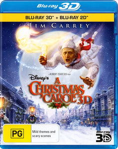 A Christmas Carol 3D (Blu-Ray) New & Sealed - Region B - All Elite DVDs