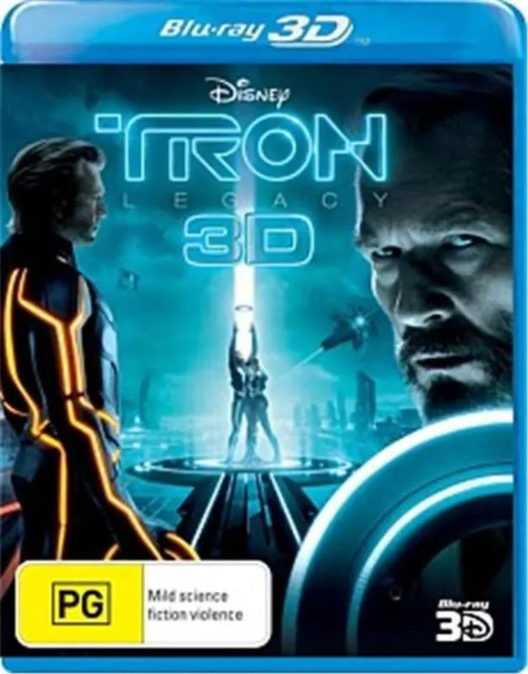 Tron Legacy 3D (Blu-Ray) New & Sealed - Region B - All Elite DVDs
